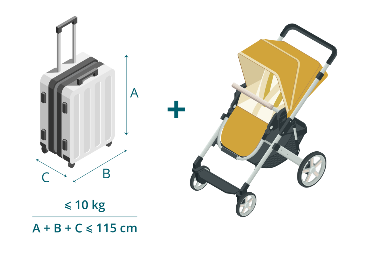 Hành trình khách cho trẻ em dưới 2 tuổi.