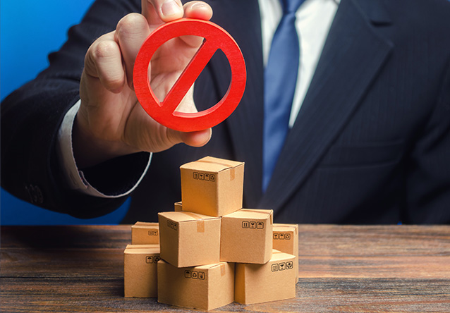 Hành lý hạn chế vận chuyển